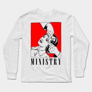 Ministry ∆∆ Original Fan Design Long Sleeve T-Shirt